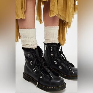Dr. Martens Black Combat Boots